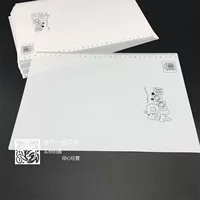Оптовая A4 белая матовая лента шкалы пластина тестовая подушка для студентов