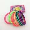 New hair accessory accessories nylon 6.5 -inch cardboard high elastic tie hair rubber band without seam head rope hair ring