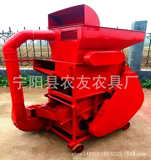 唐山除尘花生脱壳机电动花生剥壳机二次复脱柴油机油坊花生脱壳机