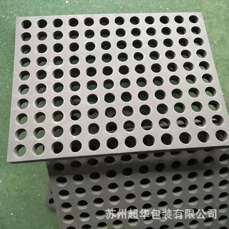 红色防静电泡棉托 轻质无味 电脑主机包装 减震防压 防静电6-8