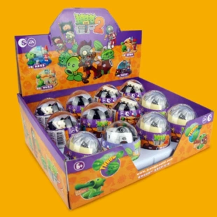 Plants vs. Zombies, constructor, toy, capsule toy