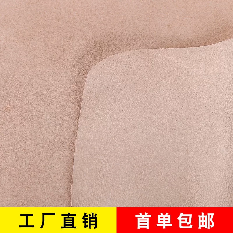 [厂家直销精制真皮猪皮皮料二层细密绒猪八戈贴布皮鞋里革 皮鞋面]