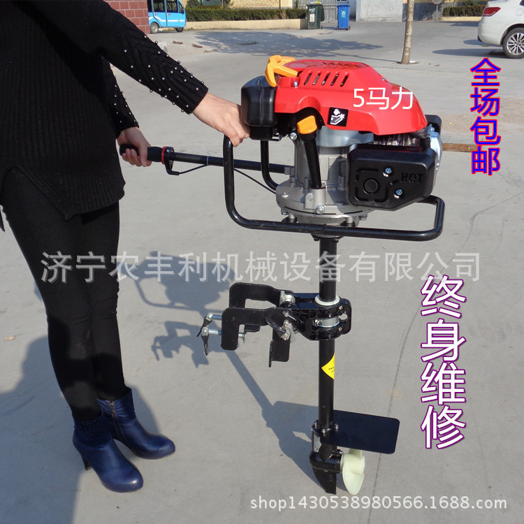 船用推进器 汽油四冲程船挂机 今年新款船用挂桨机厂家直销