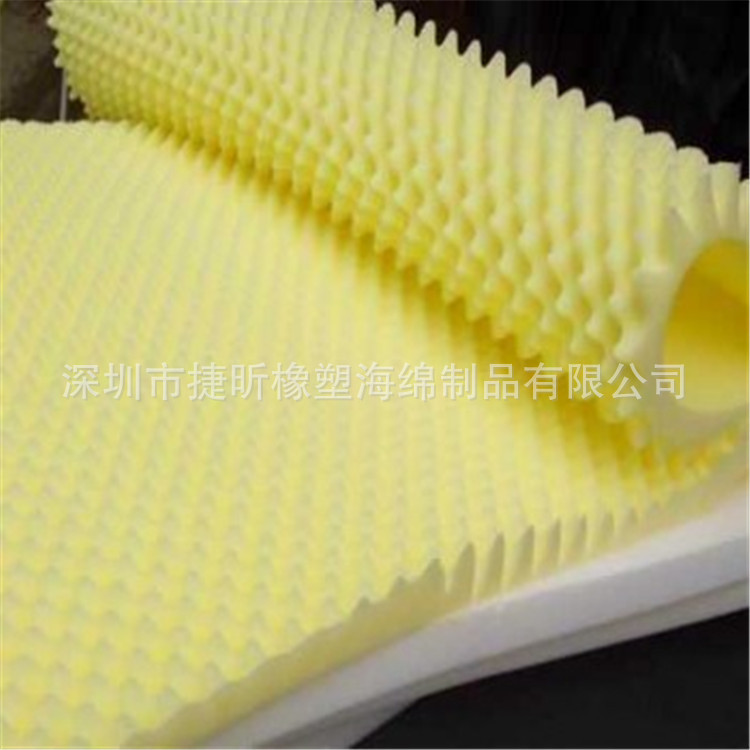 厂家批发墙体录音棚隔音海绵降噪吸音1*2米波浪海绵成型