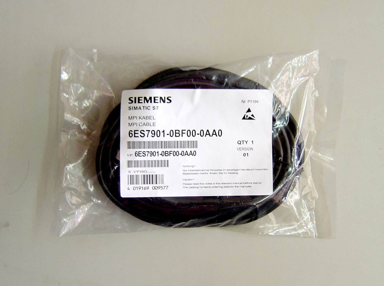 西门子触摸屏通讯线6ES7901-0BF00-0AA0西门子触摸屏数据线通讯线