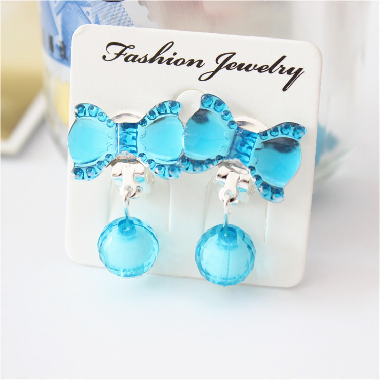 Cartoon Style Heart Shape Flower Arylic Handmade Kid's Drop Earrings 1 Pair display picture 28