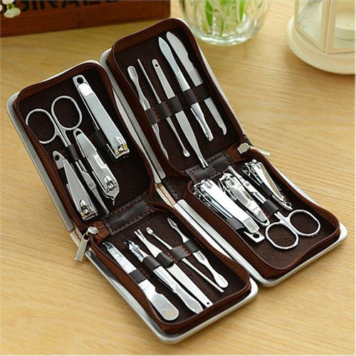 Nail scissors set, manicure tool scissors, nail clipper set, nail clipper 9-piece set gift available for wholesale