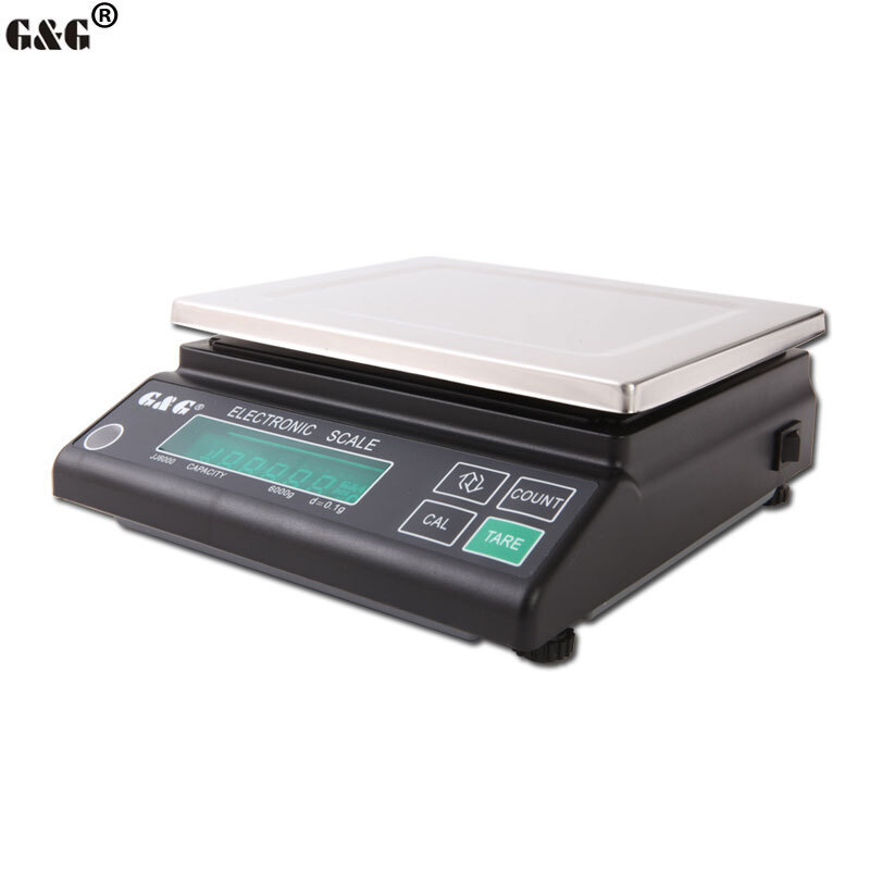 双杰电子天平2000G 3000G 5000G 6KG/0.1G 电子天平2KG 3KG电子秤