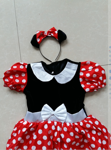 New Mickey Mouse Girls Christmas Costumes Minnie Performance Costumes Children's Minnie Dance Skirt Tutu Skirt