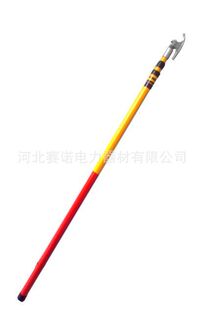 殿力牌绝缘令克棒10kv 三角可调伸缩令克棒10kv4米拉杆 令克棒-阿里巴巴