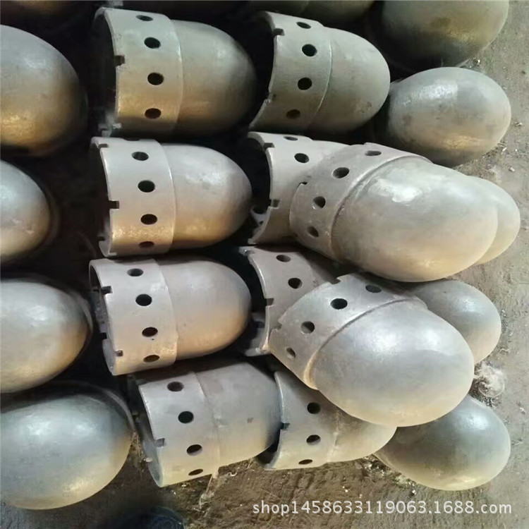 流化床耐热铸钢锅炉风帽厂家 电站不锈钢风管价格 防磨护瓦罩