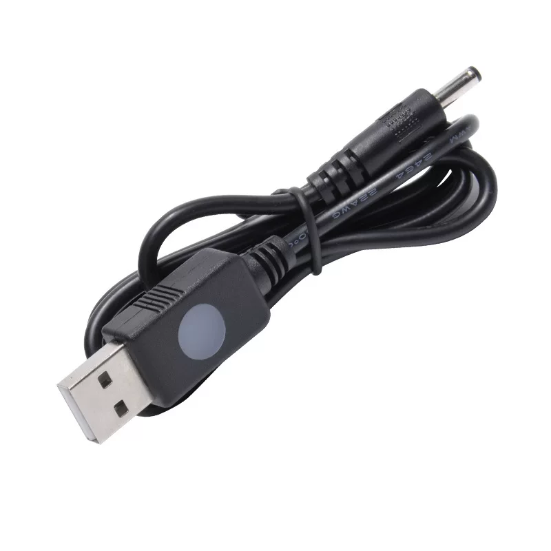 LED flashlight, lantern, charging cable, indicator lamp, miner's lamp