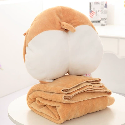 Pillow for sleep, coral duvet, three-in-one