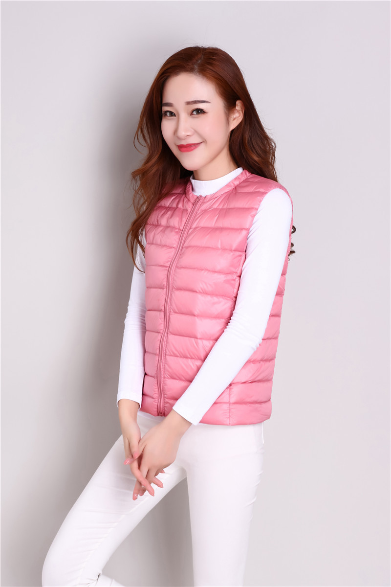 Gilet femme en Duvet de canard blanc - Ref 3316304 Image 35