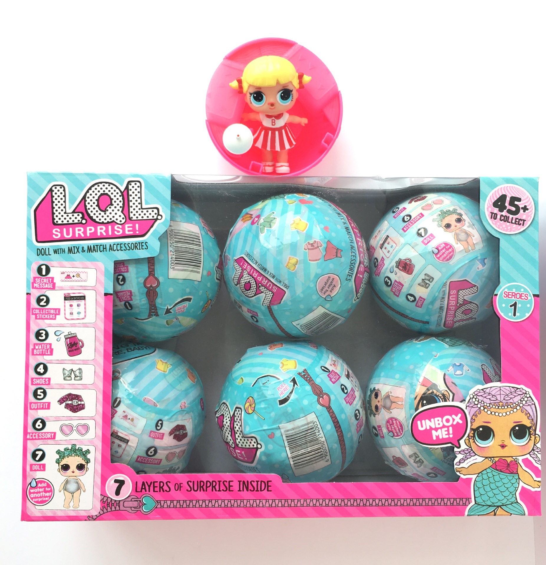 LOL SURPRISE DOLL Ball Dress Up Toys Collectible Series Funny | eBay