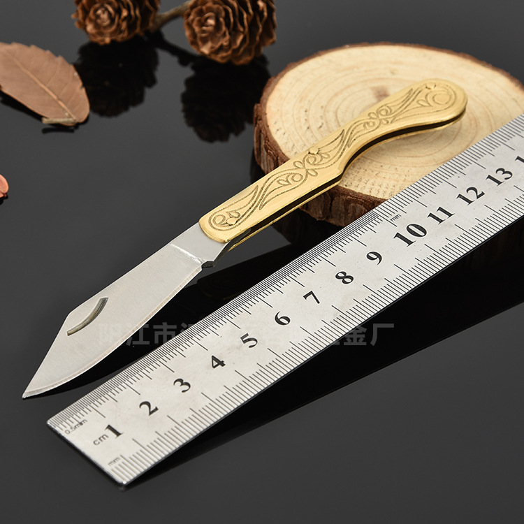 厂家直销 户外野外登山用刀折刀 野营求生刀具 不锈钢户外刀