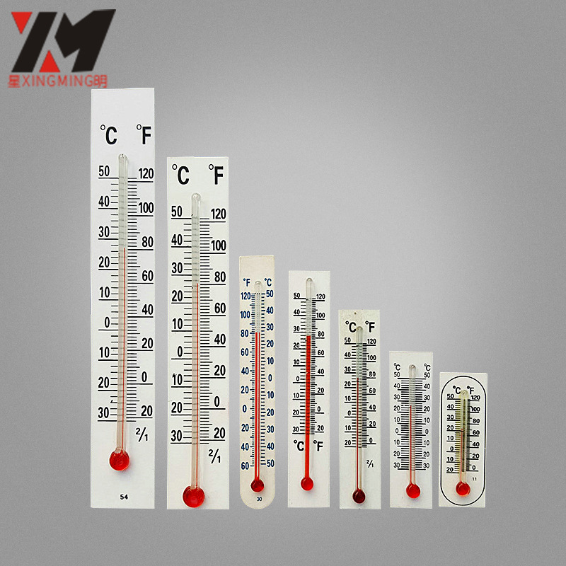供应纸板温度计 不干胶纸板温度计