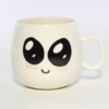 Cute coffee ceramics, cup with glass, Birthday gift, wholesale