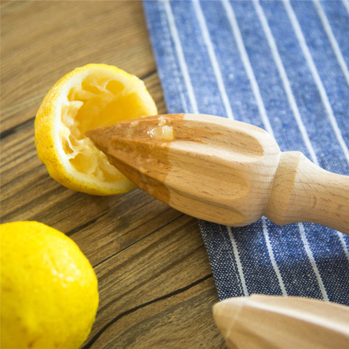 Beech manual lemon juicer, lemon press, lemon squeeze, lemon cone 15.5cm