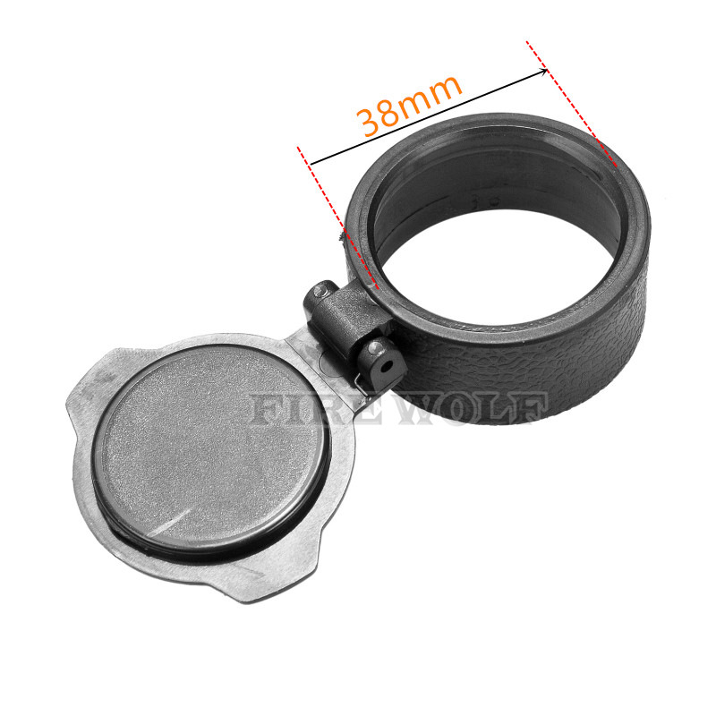 Flip up 48mm&42MM Scope Lens Cover Dustproof Caps For Dia 40mm Scope