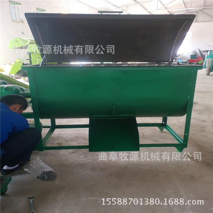 大型养殖业用饲料粉碎混料机   内蒙古养殖场专用饲料搅拌机厂家