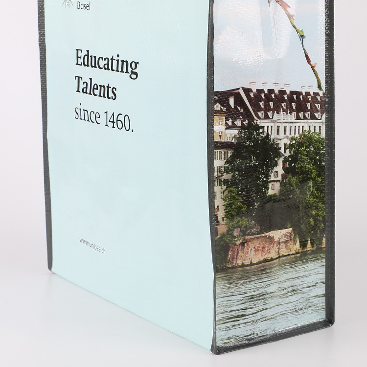 创意彩印广告无纺布袋定做 环保覆膜手提无纺布购物袋