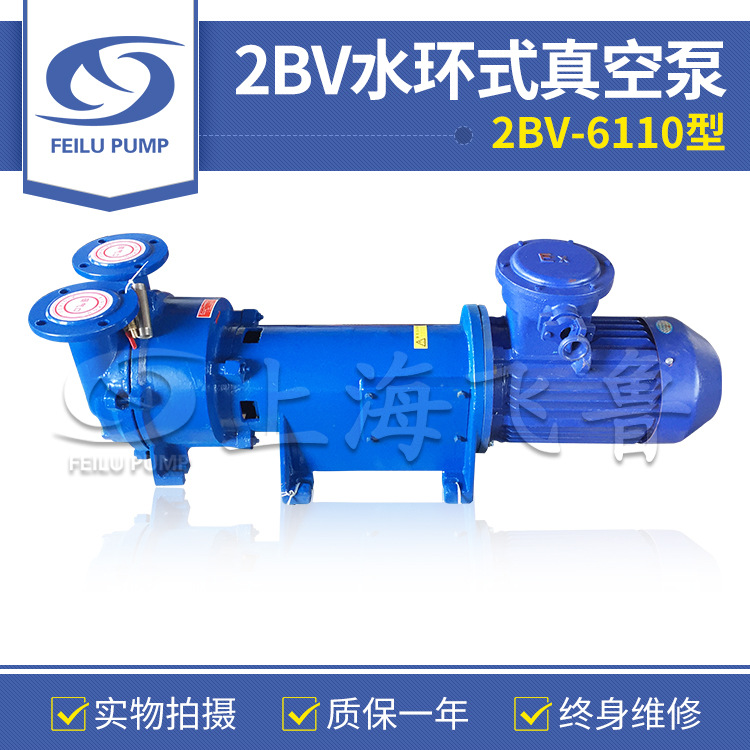 厂家直销4kw防爆型水环泵 2BV6110型真空泵 铁矿厂水环式真空泵