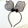 Children's cute hair accessory, hairgrip with bow, headband, material, new collection