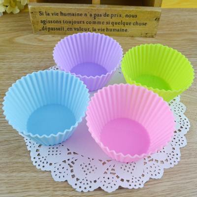 1 Piece Quantity Fashion Solid Color Silica Gel Bakeware 1 Piece