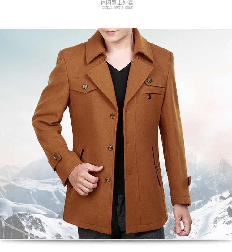 Manteau homme en Laine - Ref 3419035 Image 25