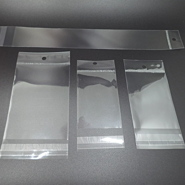 Фабричный самопродаваемый мешок OPP пластиковый упаковочный пакет на заказ прозрачный пластиковый пакет самоклеящийся мешок для ювелирных изделий