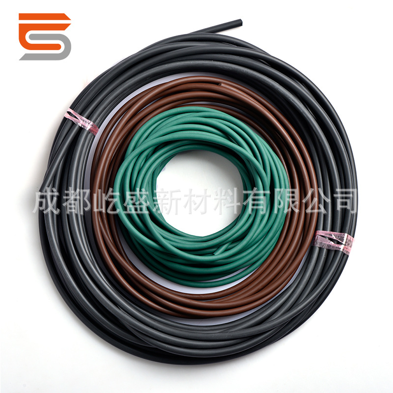 氟胶条厂家 方形胶条耐酸碱氟橡胶密封条氟胶制品 量大从优