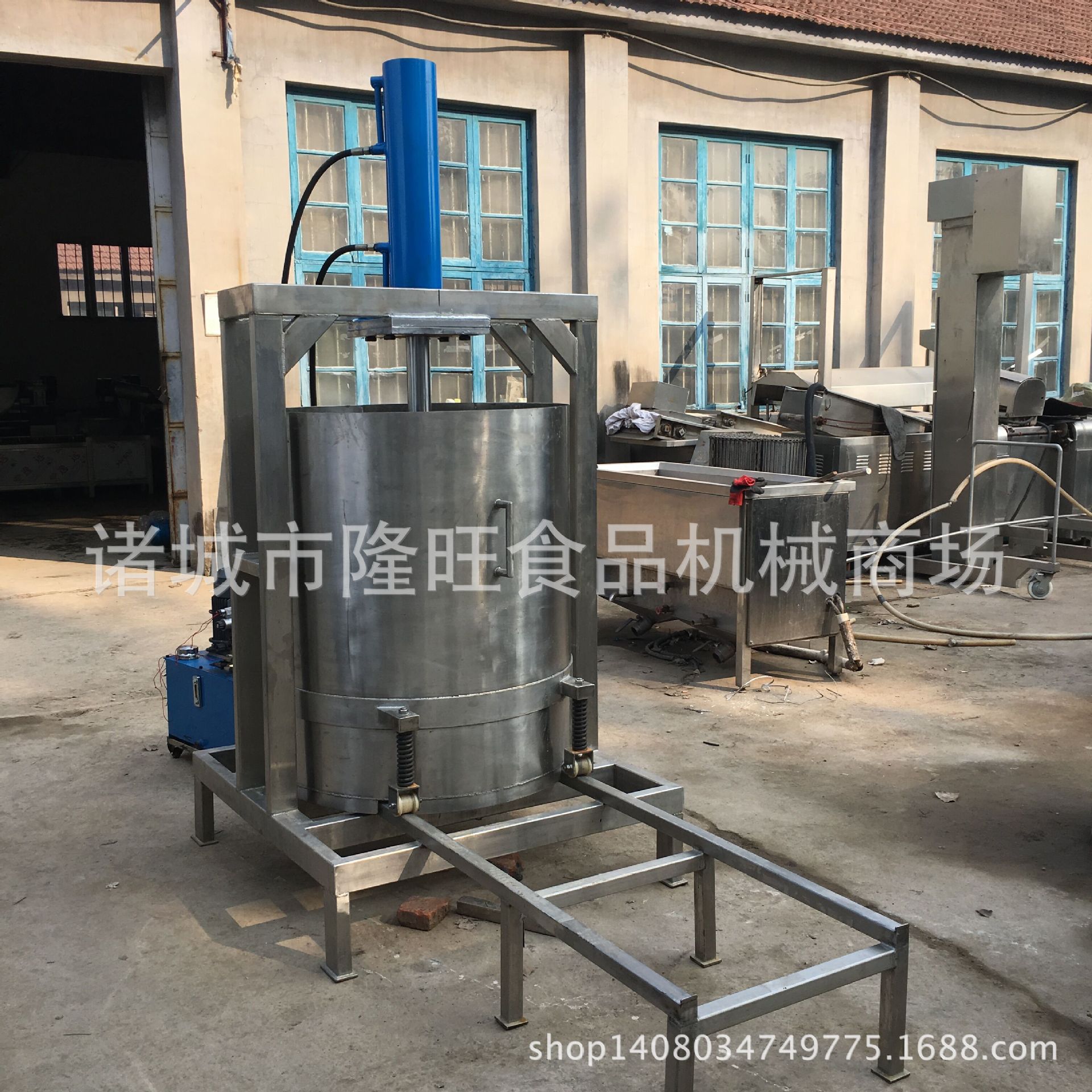 酱菜压榨机 咸菜压榨机 不锈钢液压压榨机