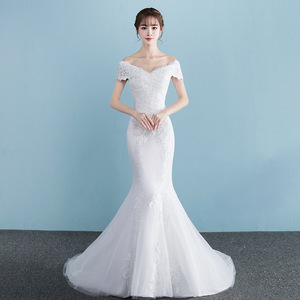 New bride wedding dress