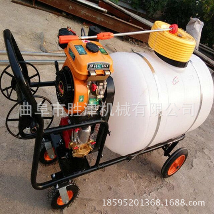 手推式静电喷雾器 200L汽油打药机杭州