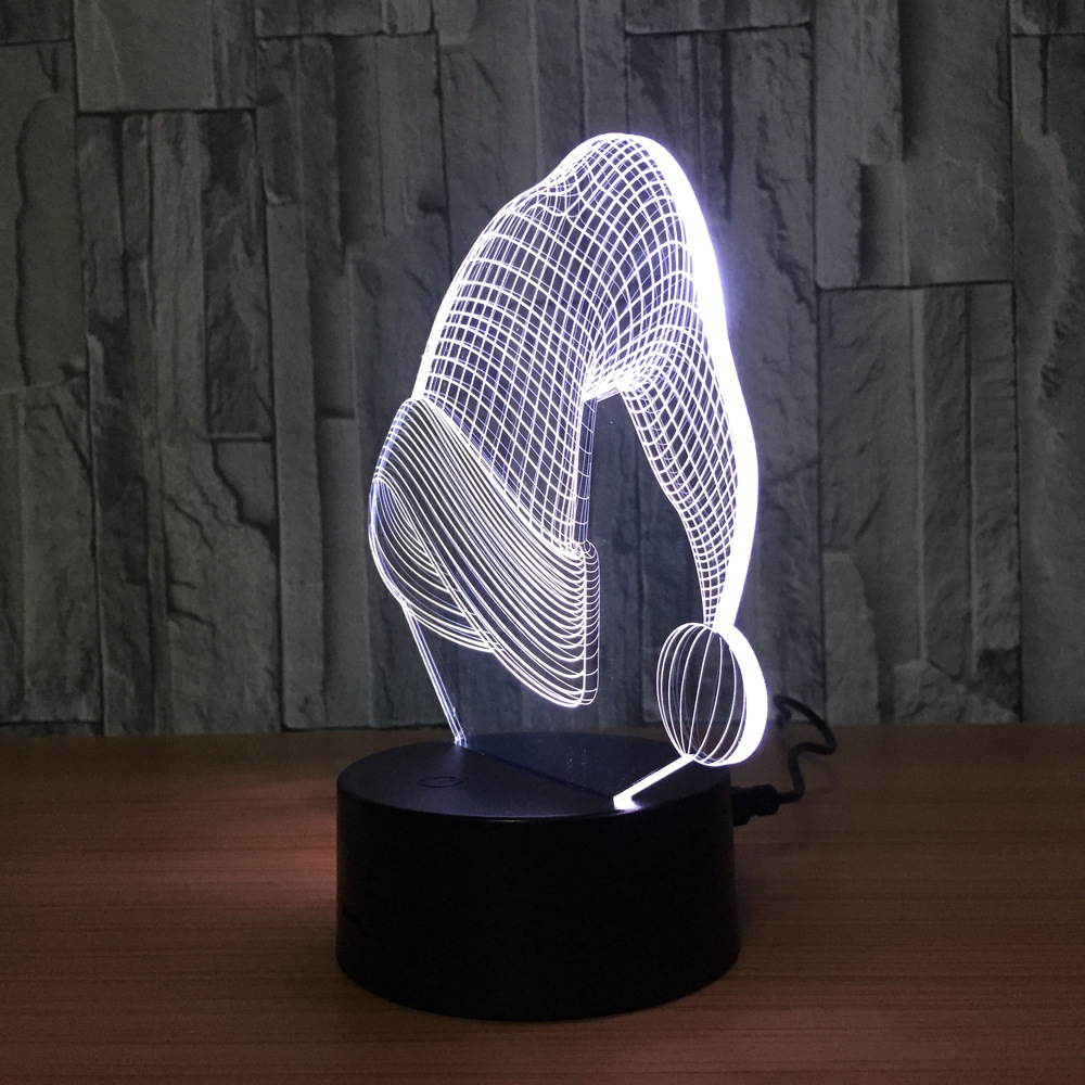 3D灯 七彩触控LED视觉灯 气氛礼品台灯