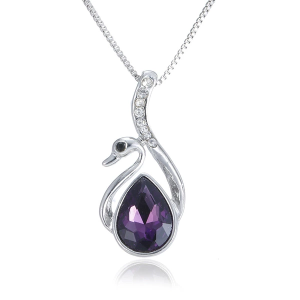 Purple necklace