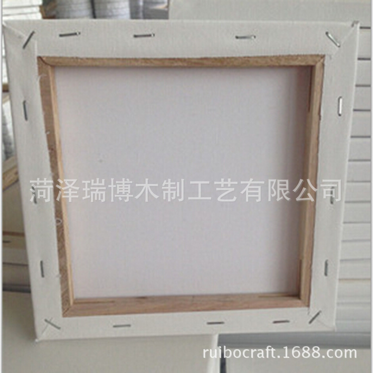 Supply paulownia fir canvas linen oil painting frame wooden strip decorative painting inner frame pine painting frame