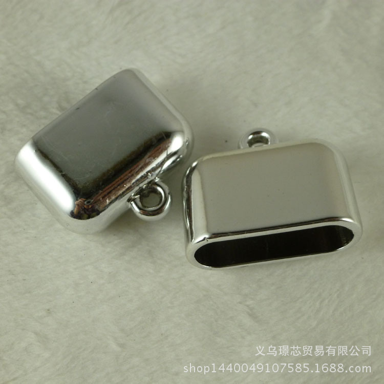 Plastic CCB jewelry accessories 24*28mm flat Bell pendant pendant 30027