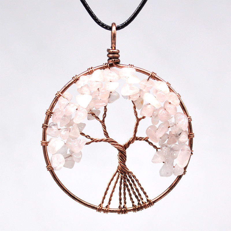 Fashion Water Droplets Copper Plating Natural Stone Pendant Necklace 1 Piece display picture 87