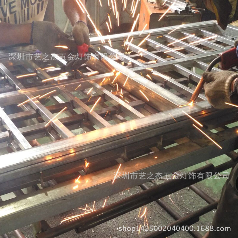 Shenzhen elbow welding Sheet Metal machining make guardrail welding machining Bend processing Shenzhen Gongming Hardware Factory