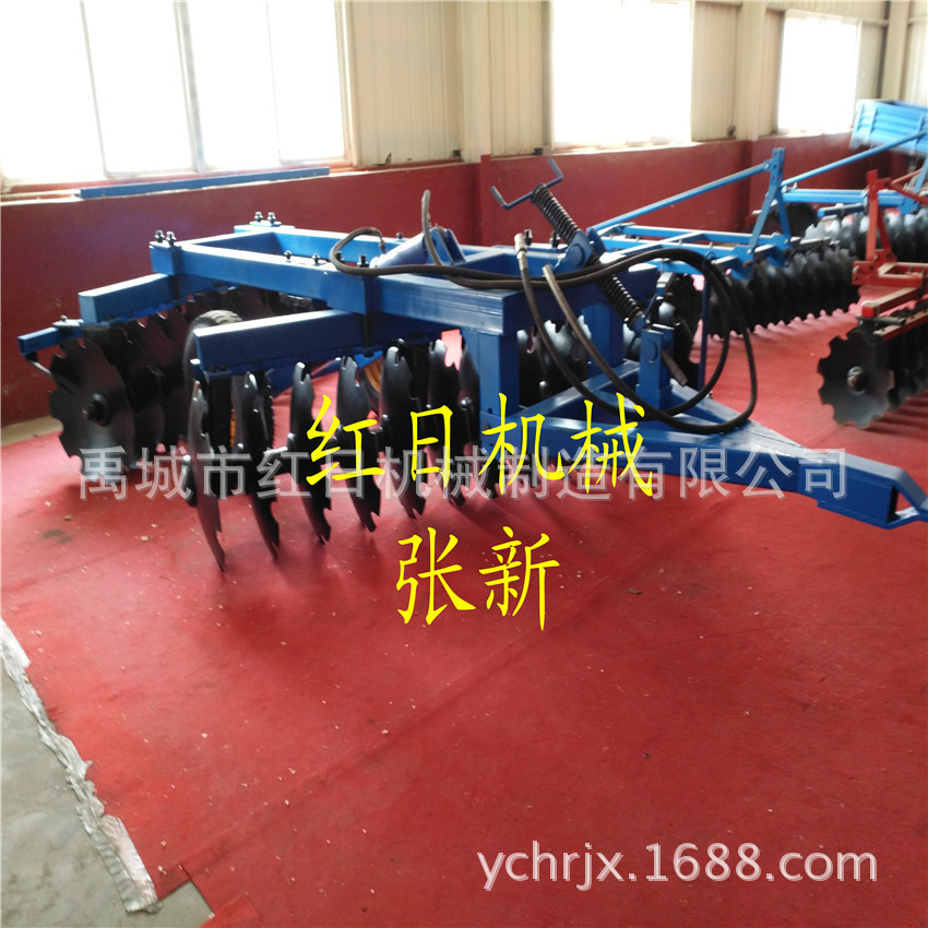 农用机械重耙 偏置重型圆盘耙价格 28片缺口耙 圆盘耙联合整地机
