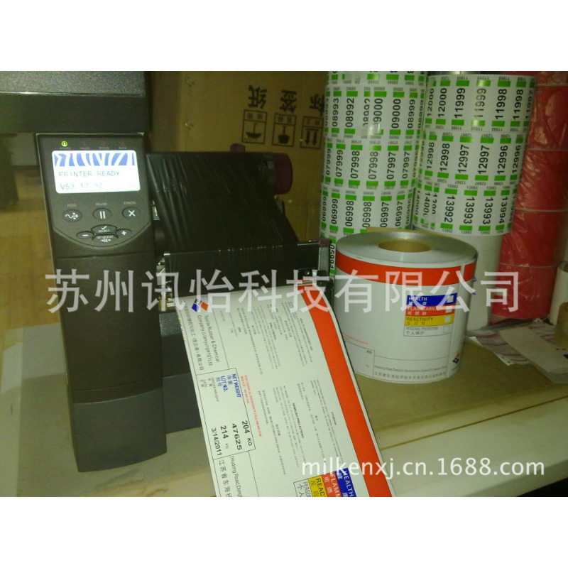 上海3M7871防油PET标签-98*153单排R2K线贴标机械是5不干胶贴标机