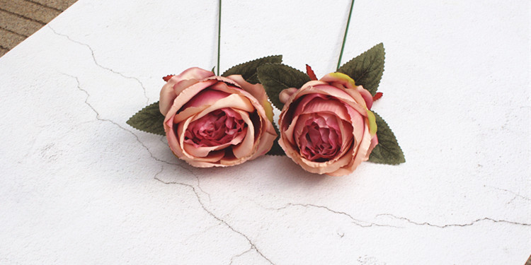 Artificial rose flowers, artificial flower heads, artificial flower wholesale, DIY small flower buds, wedding flower wall flower arrangement detail image 17
