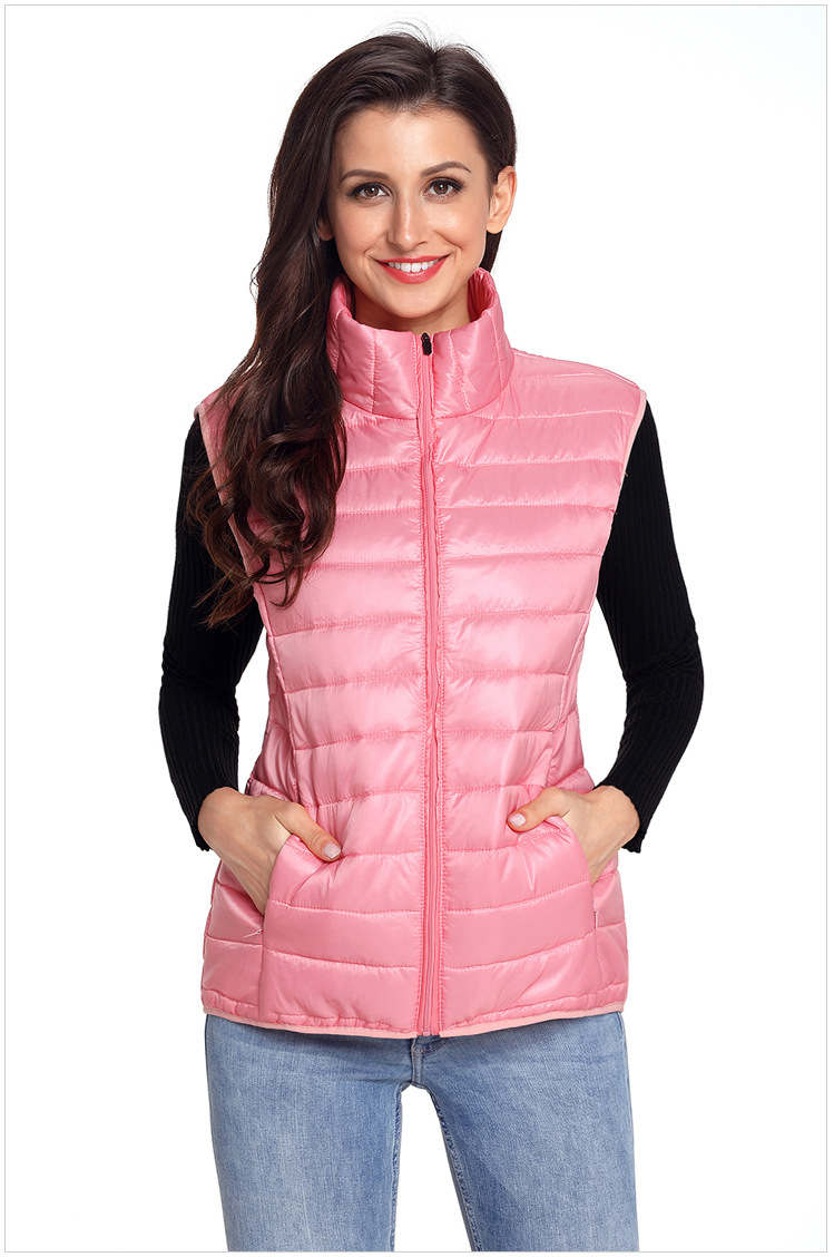 Gilet femme en Mélange de coton - Ref 3316341 Image 49