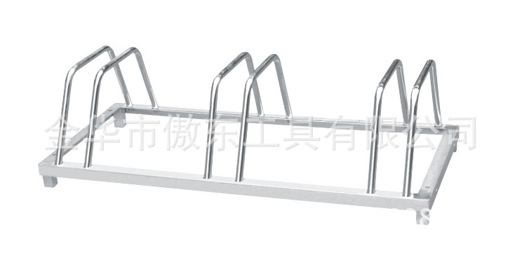 生产供应各种规格的角铁款自行车停放架