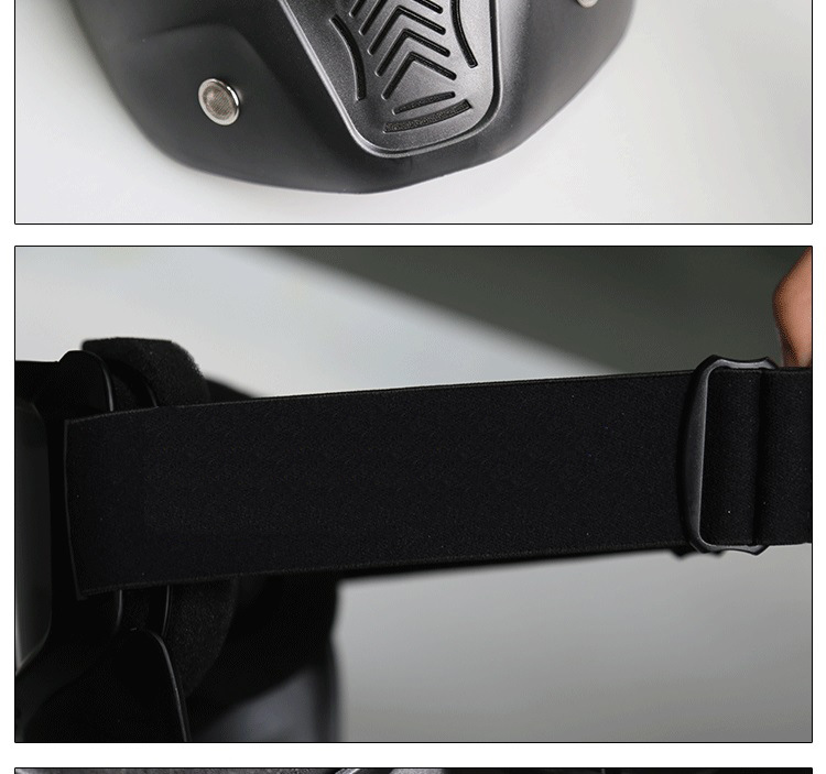 Gesiichtsschutz Motorrad Offroad Skibrëll, Outdoor Wand- a Sandschutz_voghion.com