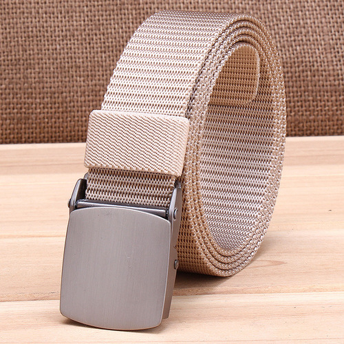 3.0 automatic buckle quick-drying nylon belt tactical outdoor pants belt student training belt wholesale can be customized with LOGO