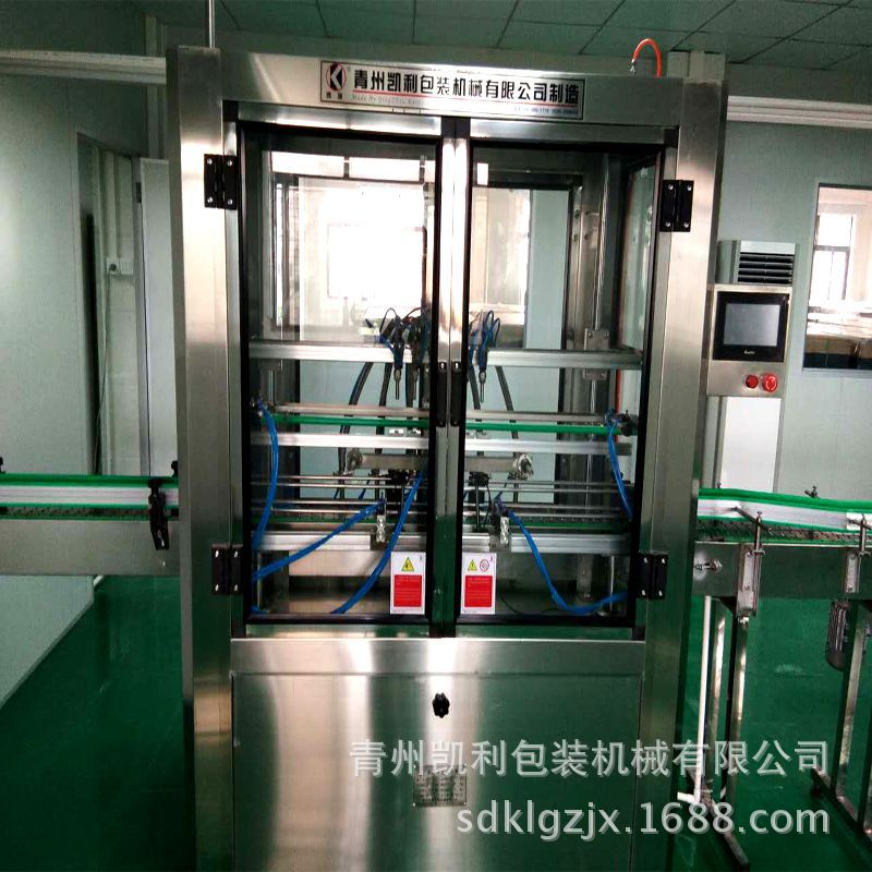 油类灌装机 全自动食用油灌装机 6头流量计灌装机  不滴漏