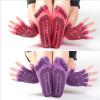 Non-slip gloves for yoga, set, wholesale